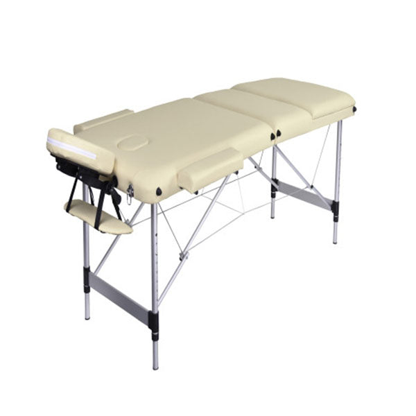 3 Fold Portable Aluminium Massage Bed Table Beauty Therapy