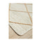 Byron Hand Braided White Rug