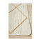 Byron Hand Braided White Rug