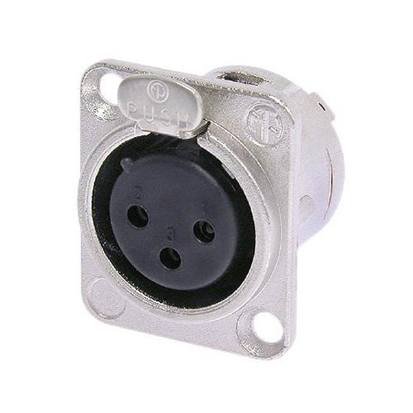 Neutrik 3 Pin Panel Xlr Socket