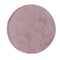 Pony Round Dusty Pink Rug 180 X 180 Cm