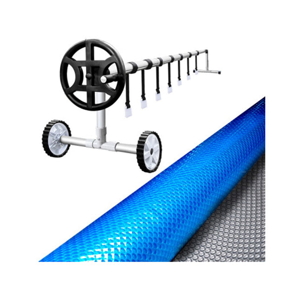Pool Roller Swimming Solar Blanket Covers Bubble Heater