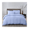 Royal Comfort 6 Pieces Bamboo Sheet Quilt Cover Set King Light Blue