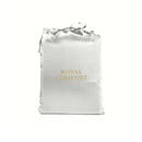 Royal Comfort King Satin Sheet Set 4Pcs Fitted Flat Sheet Pillowcases