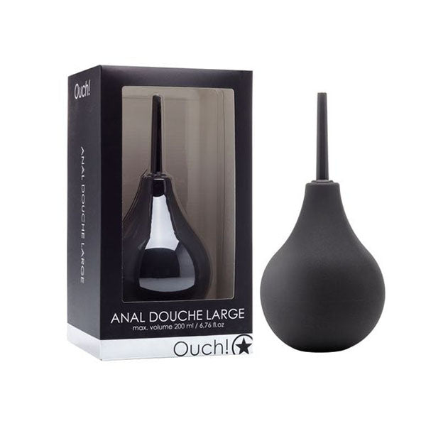 Shots Toys Ouch Anal Douche Black