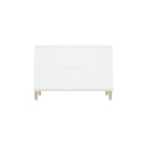 Sideboard White Solid Eucalyptus Wood