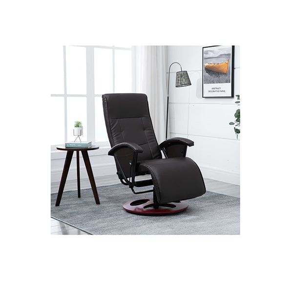 Swivel Tv Armchair Faux Leather