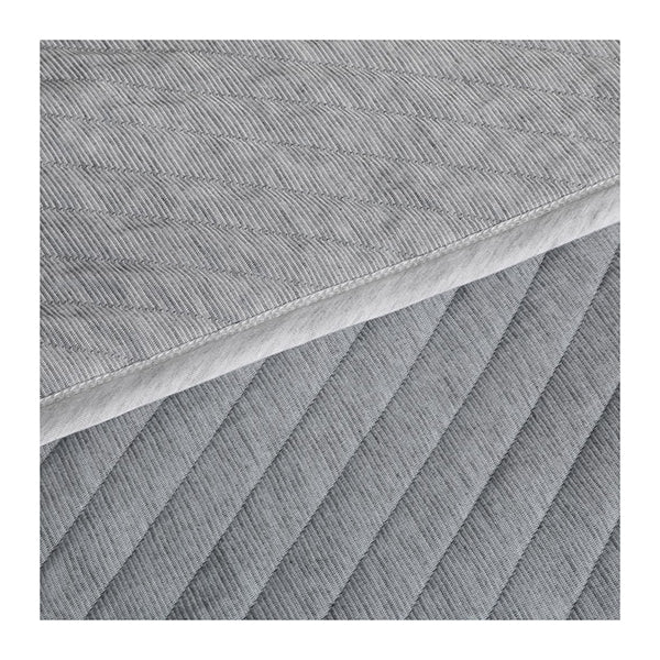 Throw Blanket Soft Bedsheet Rug Luxury Reversible Grey