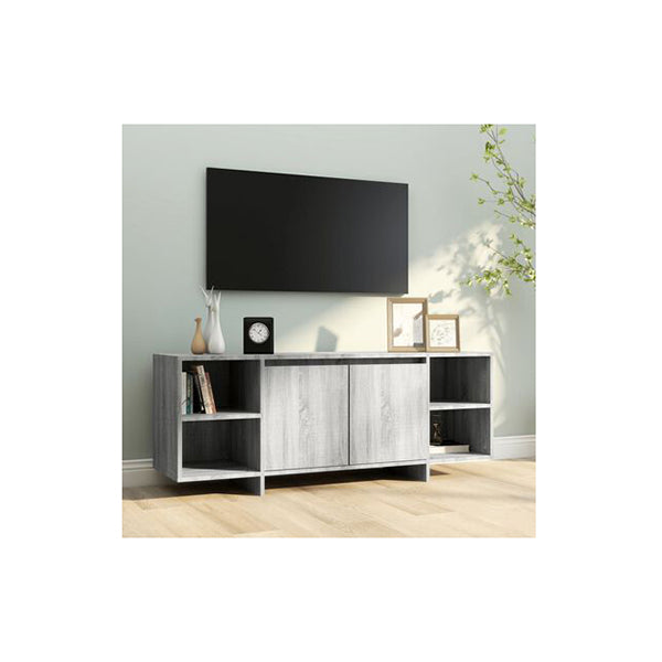 Tv Cabinet Grey Sonoma 130 X 35 X 50 Cm Engineered Wood