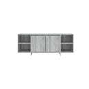 Tv Cabinet Grey Sonoma 130 X 35 X 50 Cm Engineered Wood