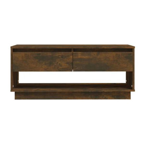 Tv Cabinet Smoked Oak 102 X 41 X 44 Cm Chipboard