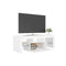 Tv Cabinet With Led Lights White 120 X 35 X 40 Cm