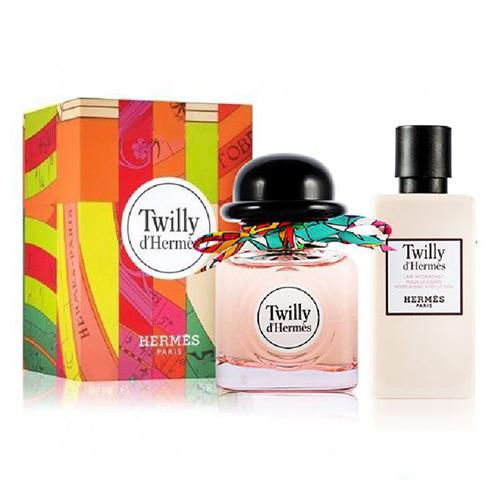 Twilly D Hermes Travel 2Pc Gift Set for Women by Hermes