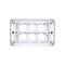 Ultima 6 Gang Switch Cover White