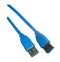 Usb A Male To A Male Blue Cable