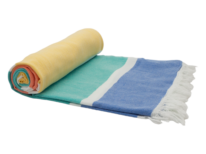 SORRENTO TURKISH COTTON TOWEL TROPICAL