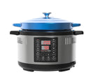 6500ML Smart Digital Dutch Oven with 8 Cook Settings Stainless Steel