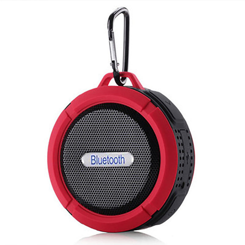 Portable Waterproof Wireless Mini Bluetooth Music Speaker Red