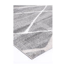 Wind Abstract Stripe Grey Rug