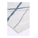 Wind Abstract Stripe Light Blue Rug