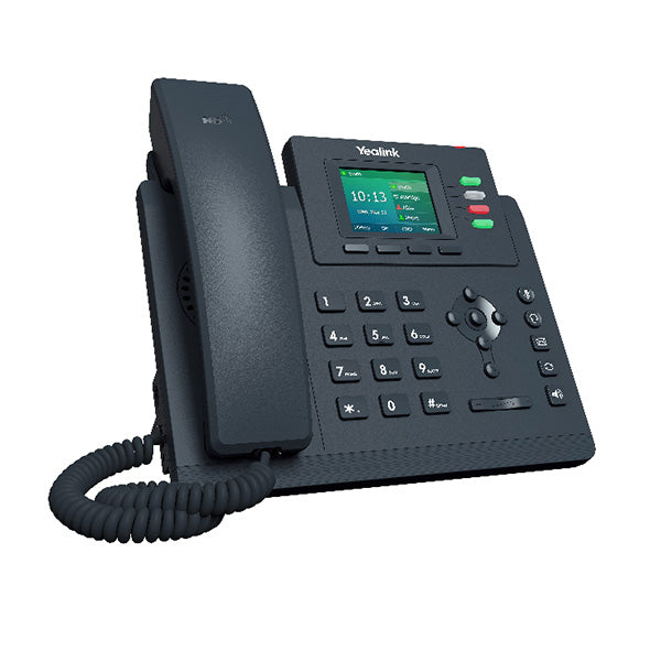 Yealink T33G 4 Line Ip Phone Colour Display Dual Gigabit Ports