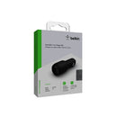 Belkin 2 Port Car Charger 18W Usb C 2 Fast Charge Pd Black