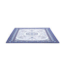 Short Pile Floor Rug Gaspar Blue