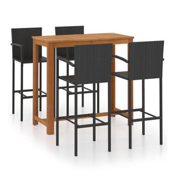 5 Piece Garden Bar Set