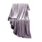 Silver Colour 320Gsm 220X240 Cm Ultra Soft Mink Blanket Warm Throw