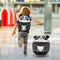 2 Pieces Kids Carry On Luggage Set with Wheels for Girls and Boys White