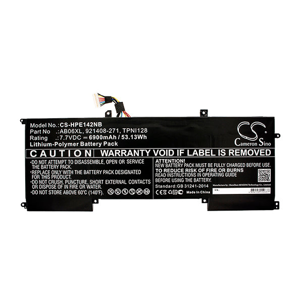 Cameron Sino Hpe142Nb 6900Mah Battery For HP Notebook Laptop