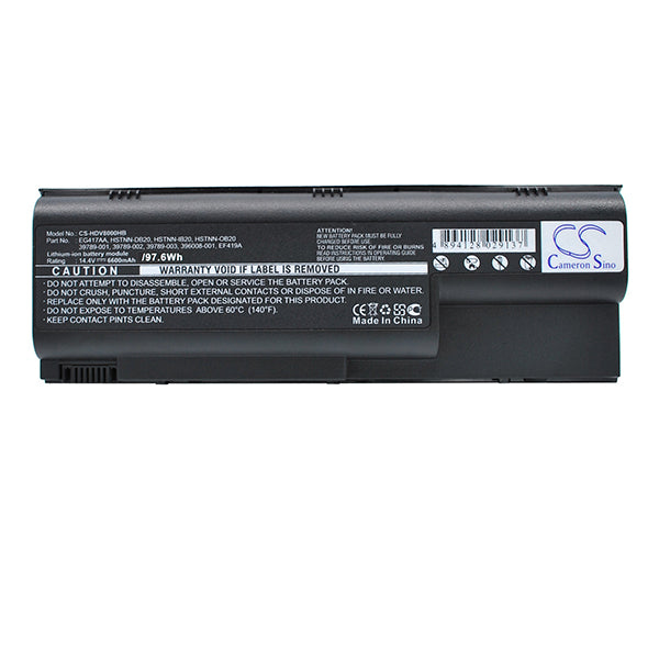 Cameron Sino Hdv8000Hb 6600Mah Battery For HP Notebook Laptop