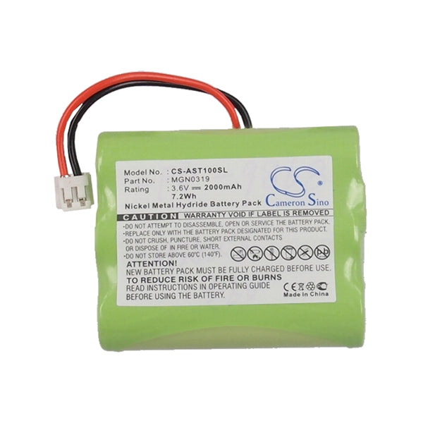 Cameron Sino Ast100Sl 2000Mah Battery For Ascom Payment Terminal