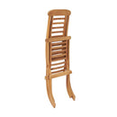 Folding Garden Chair Solid Teak Wood