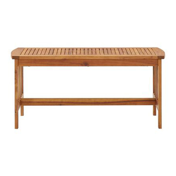 Coffee Table Solid Acacia Wood 102X50X43 Cm