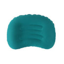 Inflatable Camping Travel Pillow Turquoise