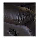 2 Seater Recliner Sofa Faux Leather Lounge Couch Brown