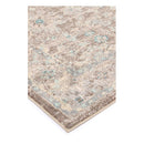 Micah Grey/Sky Blue Floral Rug