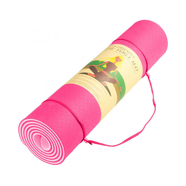 Eco Friendly Tpe Yoga Exercise Pilates Mat